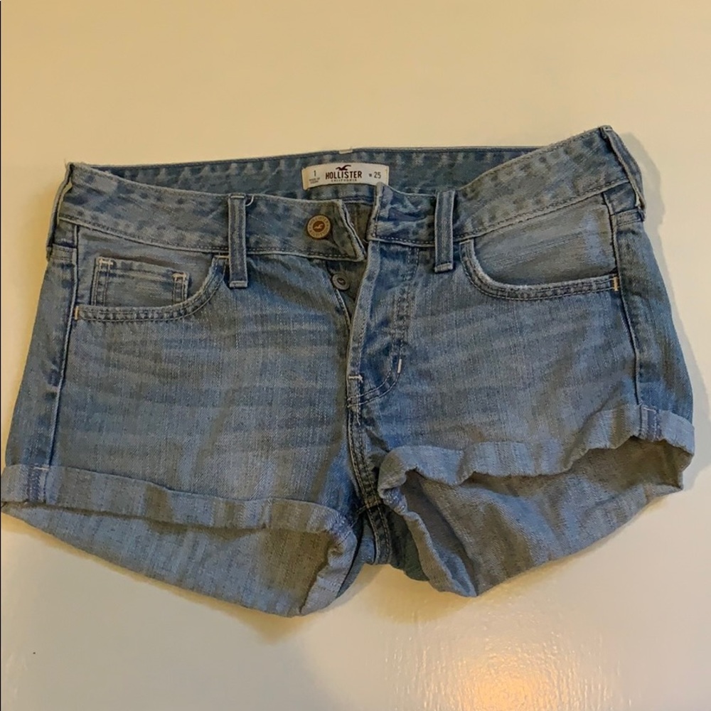 Hollister short jean shorts
